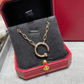 CARTIER JUSTE NECKLACE NO DIAMOND