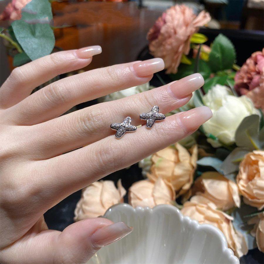 CHAUMET JEUX DE SILVER DIAMOND EARRINGS